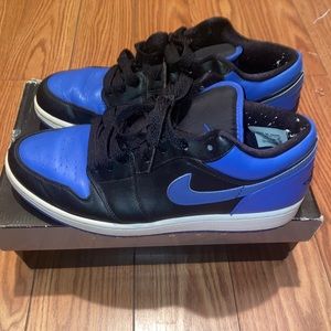 Air Jordan 1 Low Retros “Royal Blue/ Black”